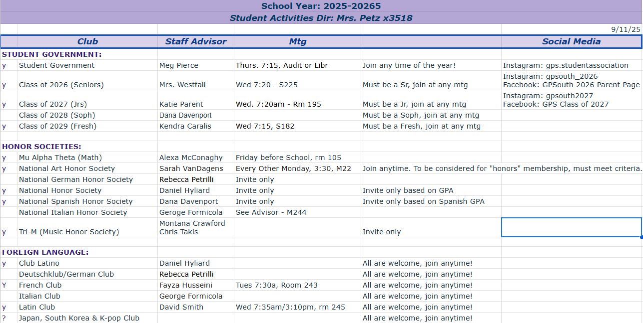 Student Activities1 2 3 25